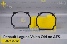 Перехідна рамка для Renault Laguna Valeo old no AFS (2007-2012)