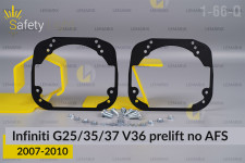 Перехідна рамка для Infiniti G25/35/37 V36 no AFS (2007-2010) дорест