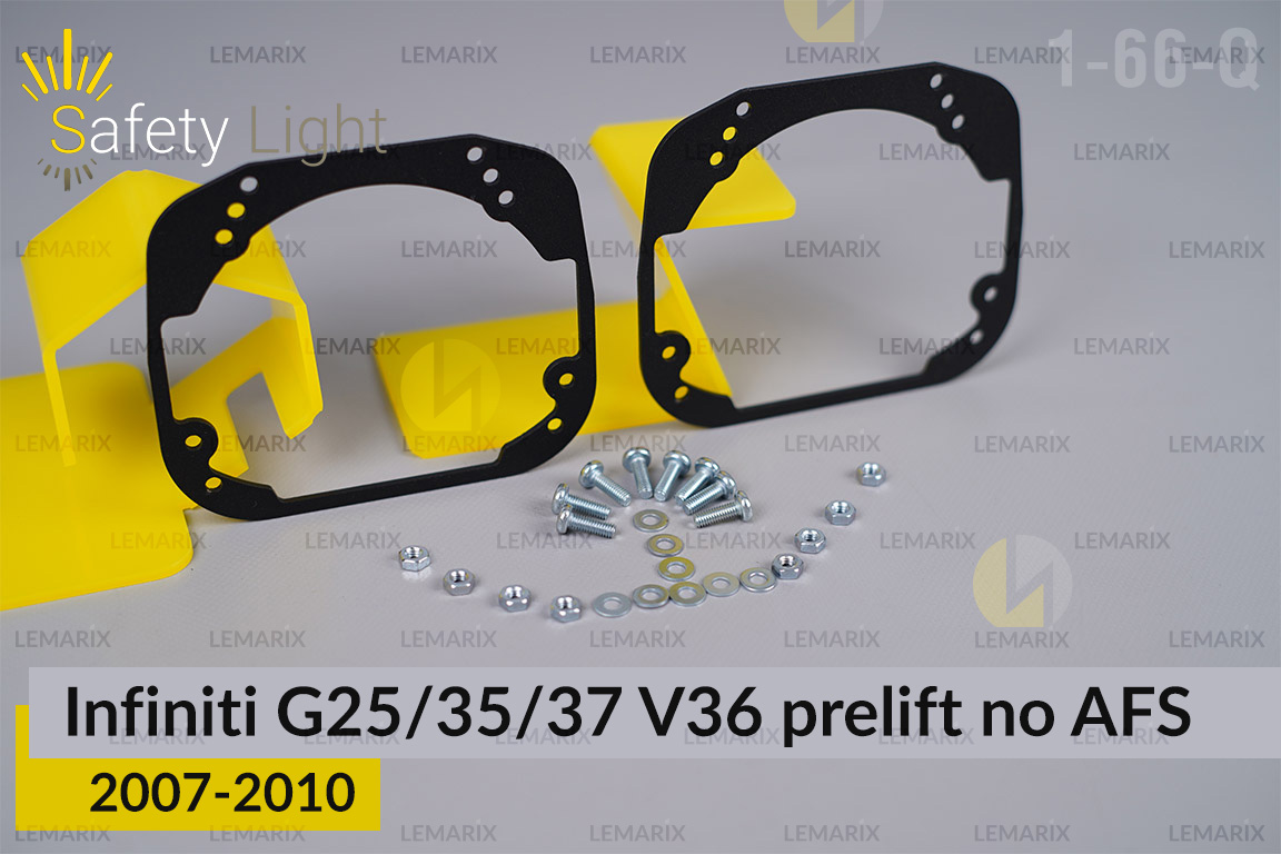 Перехідна рамка для Infiniti G25/35/37 V36 no AFS (2007-2010) дорест