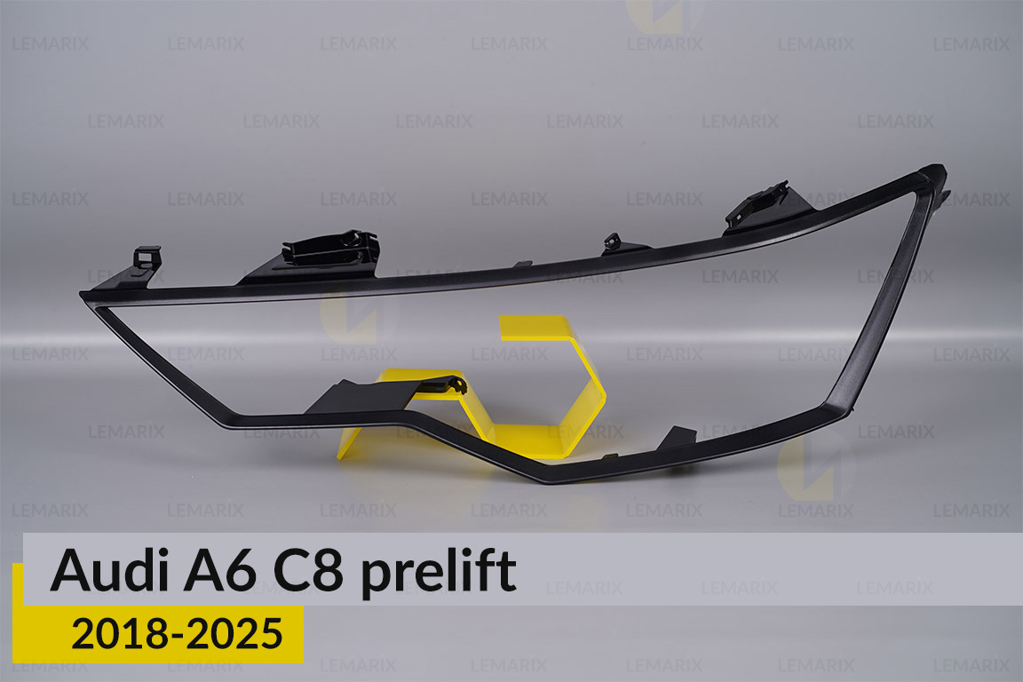 Декоративна маска контурна Audi A6 C8 (2018-2025) дорест ліва