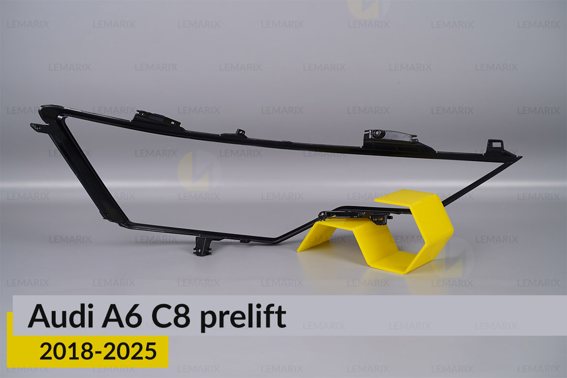 Декоративна маска контурна Audi A6 C8 (2018-2025) дорест ліва