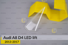 Катафот/Світлорозсіювач Audi A8 D4 LED (2013-2017) рест лівий