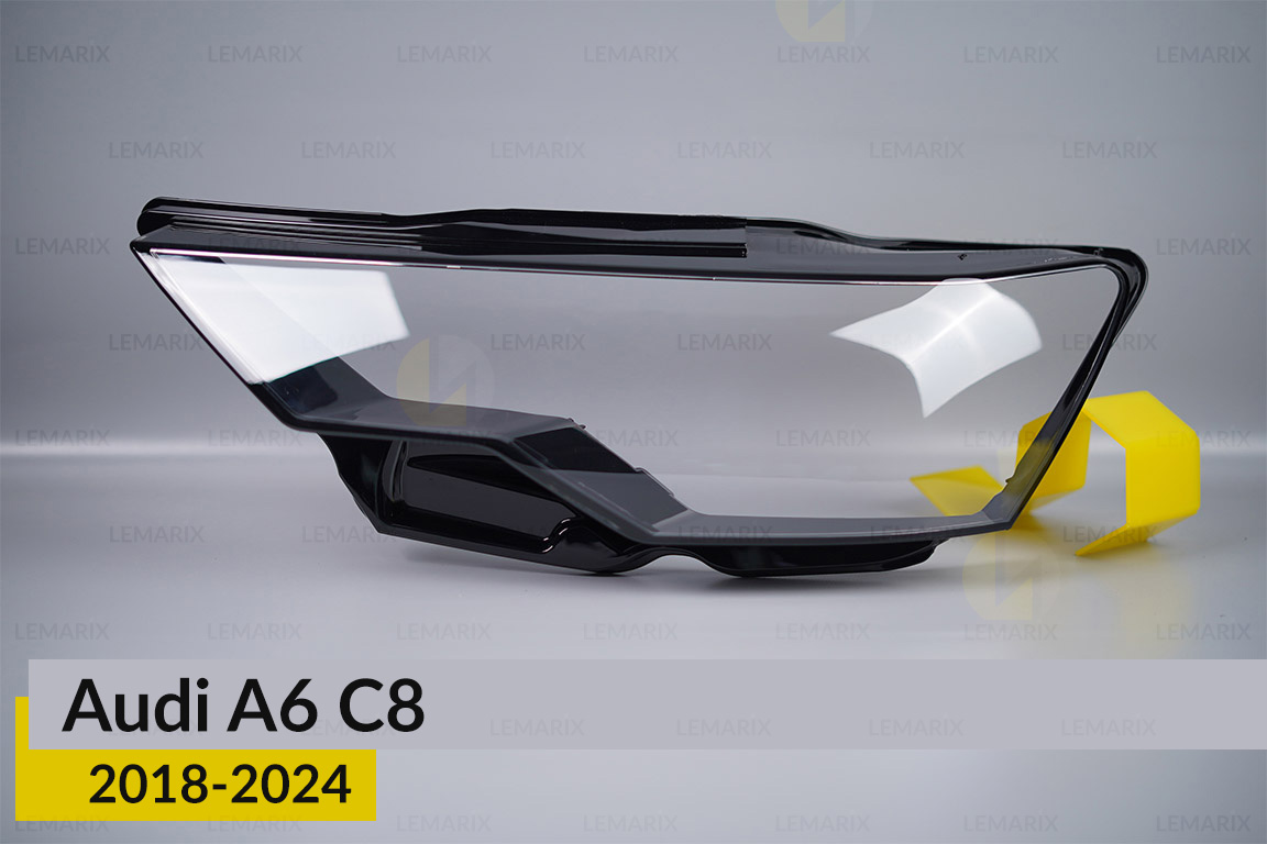 Скло фари Audi A6 C8 (2018-2024) ліве