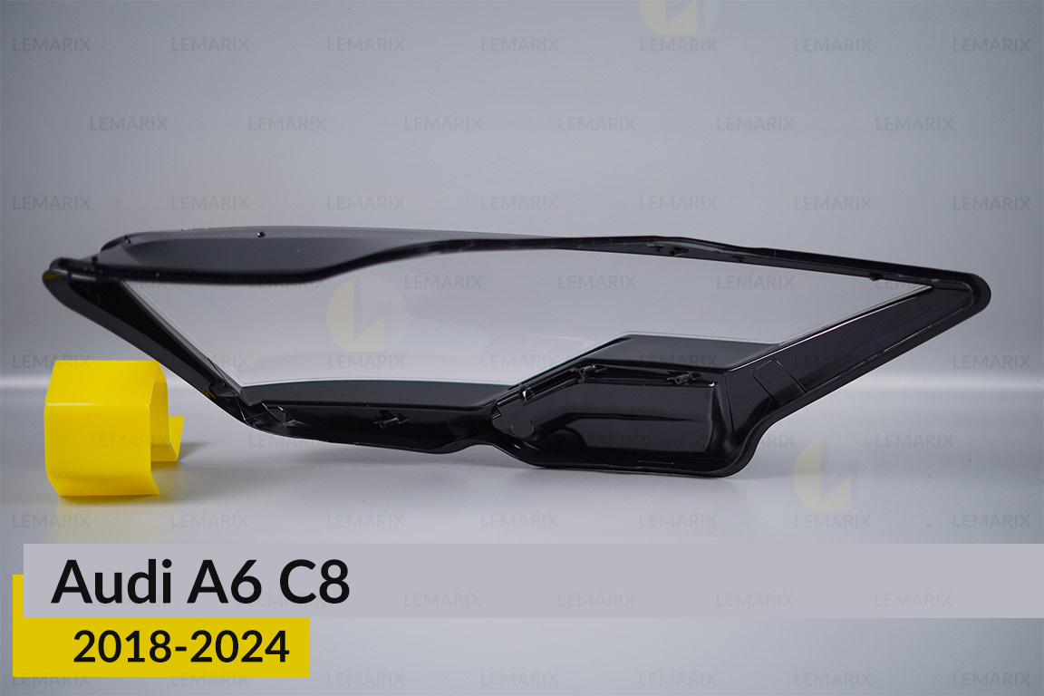 Скло фари Audi A6 C8 (2018-2024) ліве
