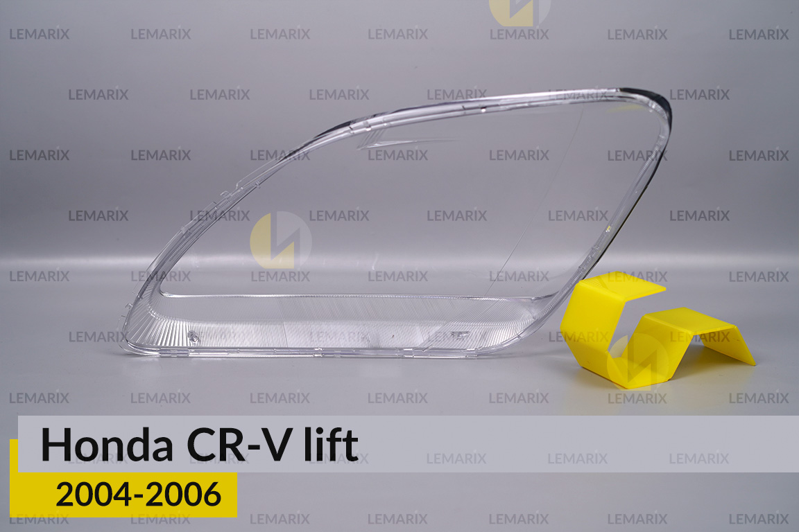 Скло фари Honda CR-V (2001-2005) дорест праве