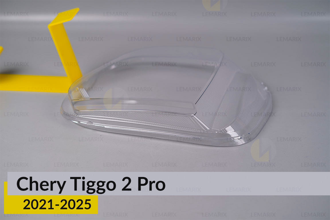Скло фари Chery Tiggo 2 Pro (2021-2025) ліве