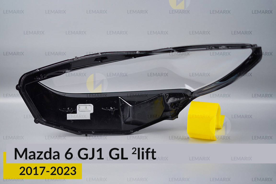 Скло фари Mazda 6 GJ1 GL (2017-2023) 2 рест праве