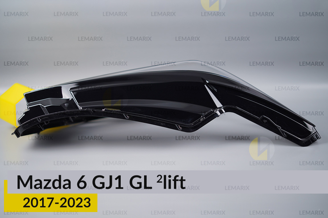 Скло фари Mazda 6 GJ1 GL (2017-2023) 2 рест праве