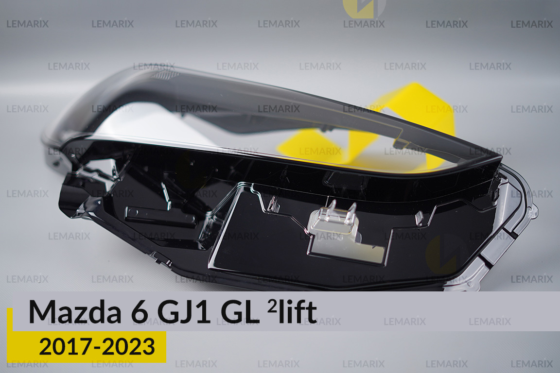Скло фари Mazda 6 GJ1 GL (2017-2023) 2 рест праве
