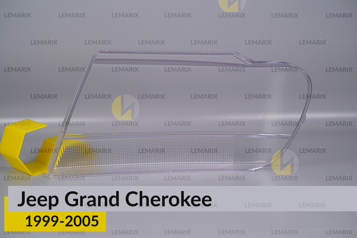Скло фари Jeep Grand Cherokee (1999-2005) праве