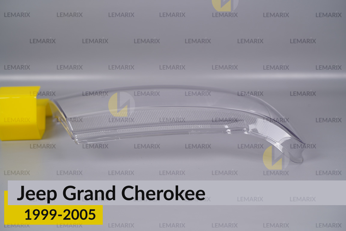 Скло фари Jeep Grand Cherokee (1999-2005) праве