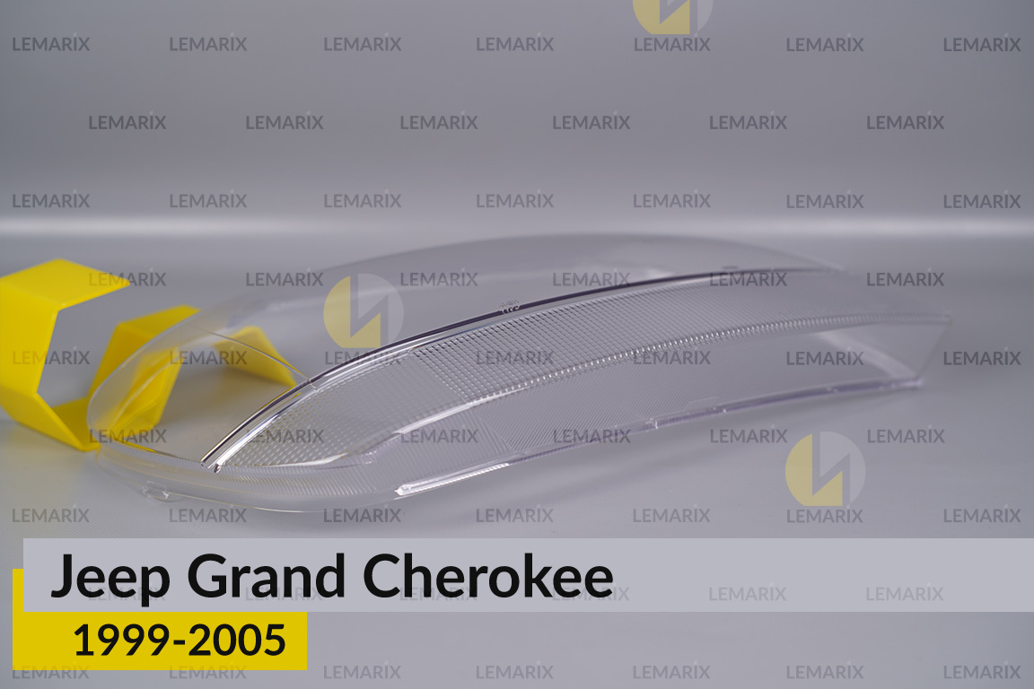 Скло фари Jeep Grand Cherokee (1999-2005) праве
