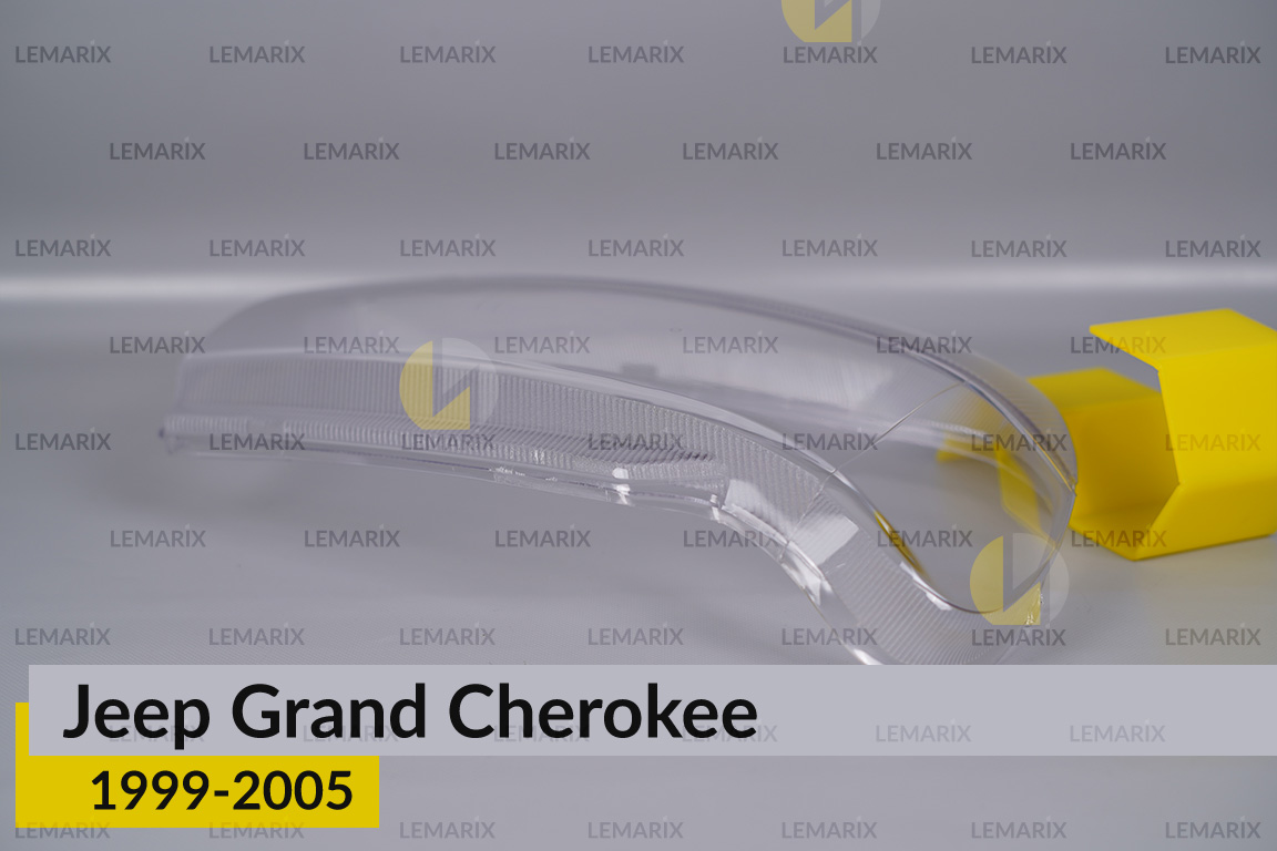 Скло фари Jeep Grand Cherokee (1999-2005) праве