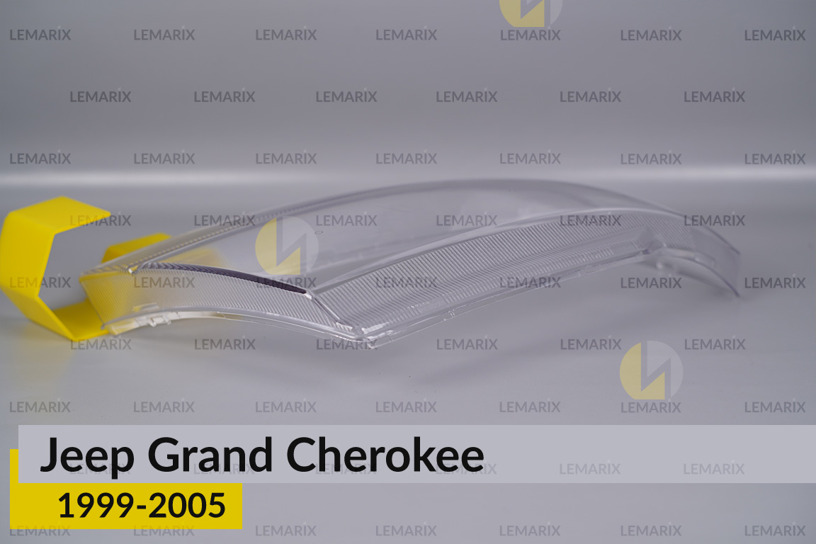 Скло фари Jeep Grand Cherokee (1999-2005) праве