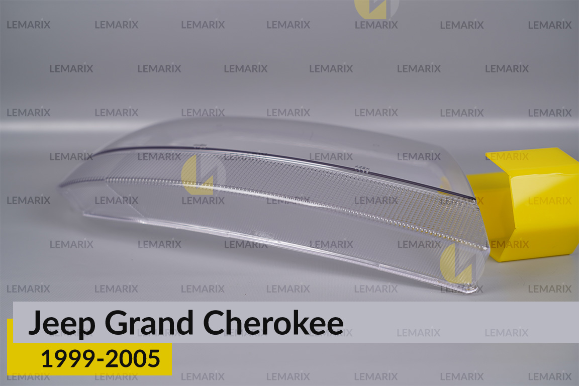 Скло фари Jeep Grand Cherokee (1999-2005) праве
