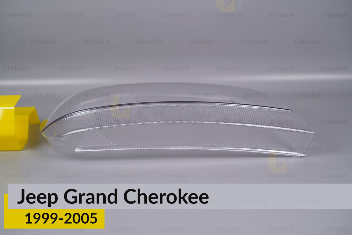 Скло фари Jeep Grand Cherokee (1999-2005) праве