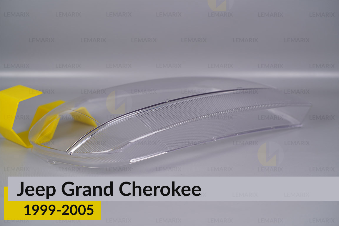 Скло фари Jeep Grand Cherokee (1999-2005) праве