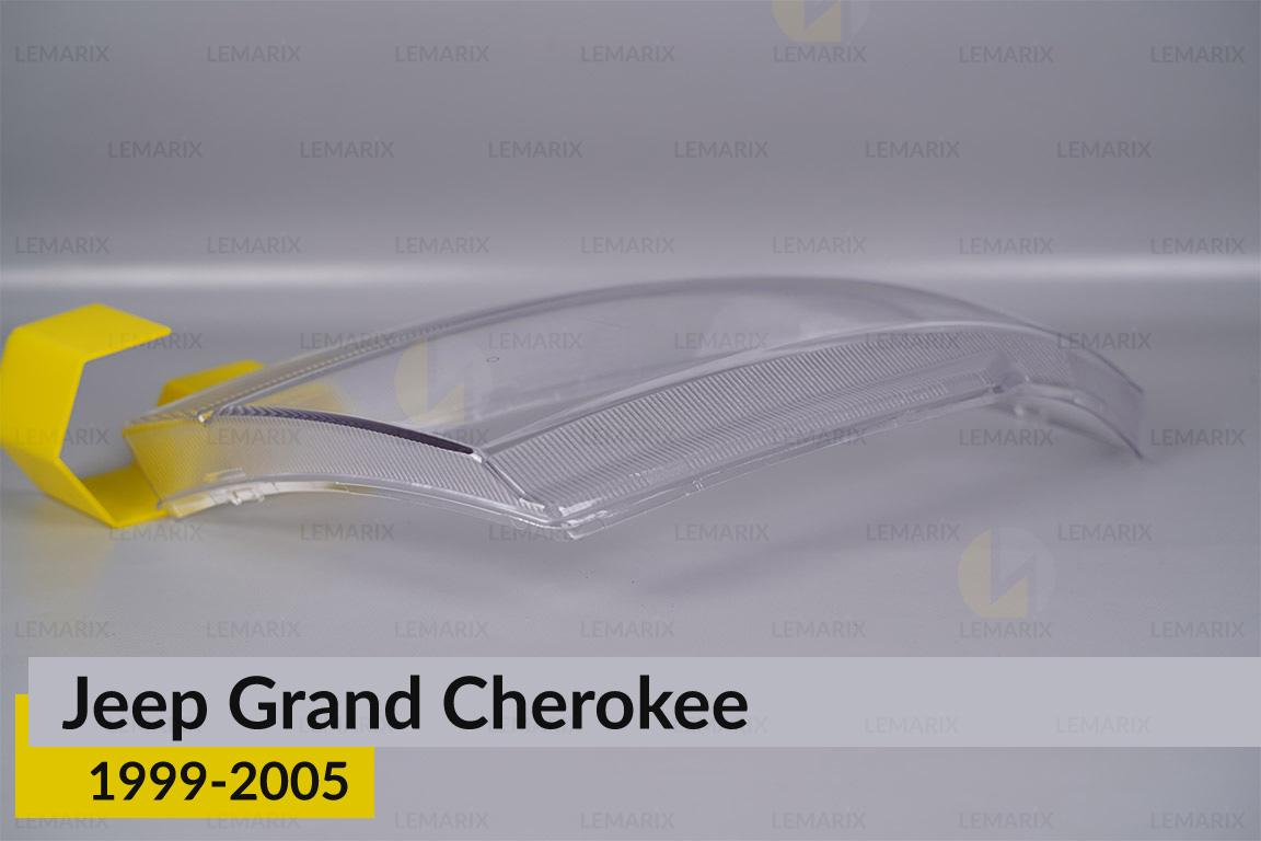 Скло фари Jeep Grand Cherokee (1999-2005) праве