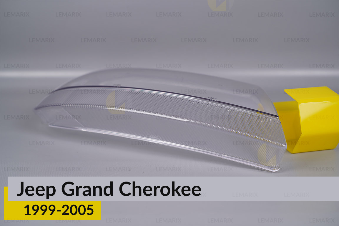 Скло фари Jeep Grand Cherokee (1999-2005) праве