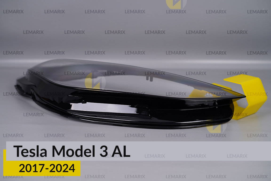 Скло фари Tesla Model 3 AL (2017-2023) праве