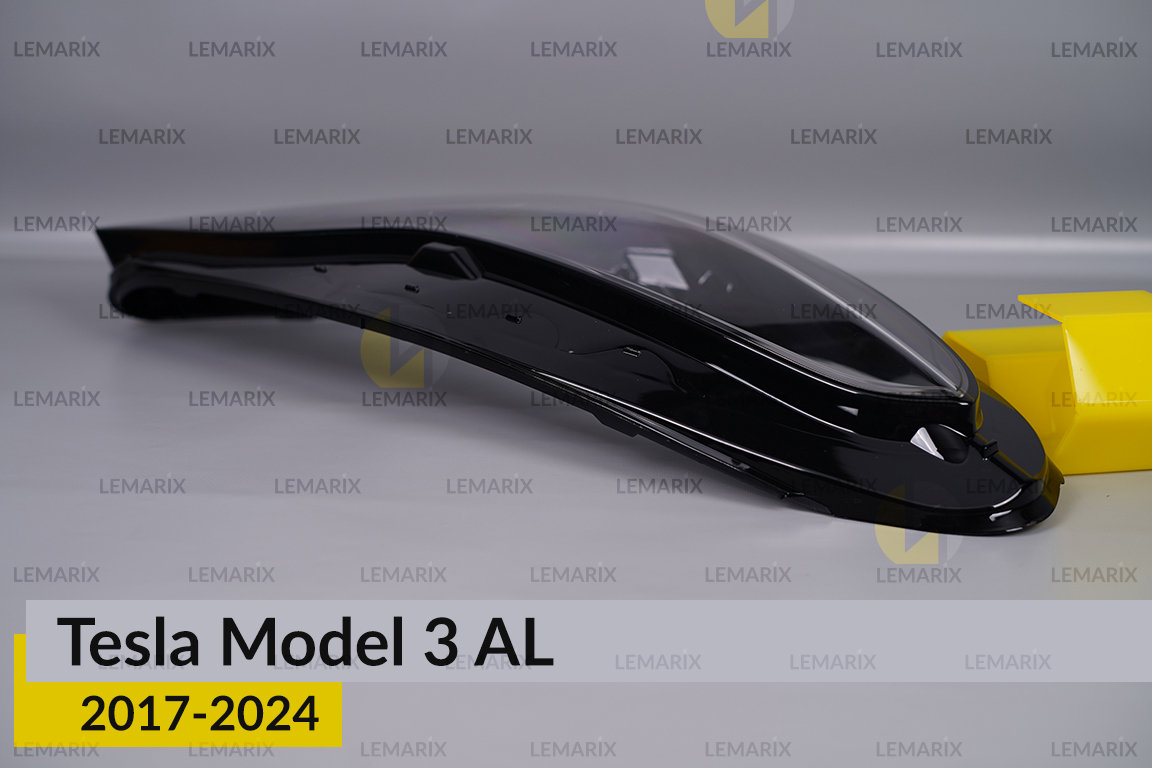 Скло фари Tesla Model 3 AL (2017-2023) праве