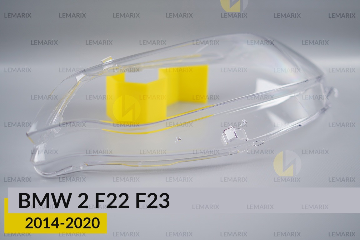 Скло фари BMW 2 F22 F23 (2014-2020) ліве