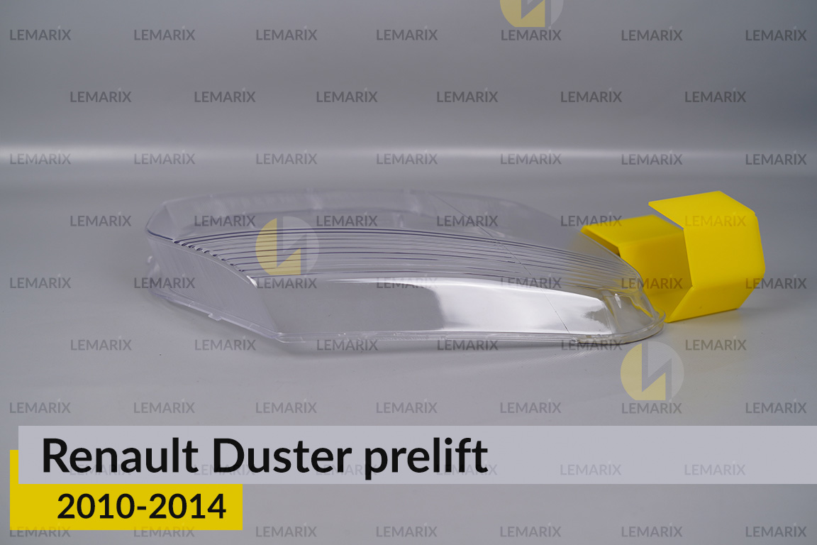 Скло фари Renault Duster (2010-2014) дорест праве