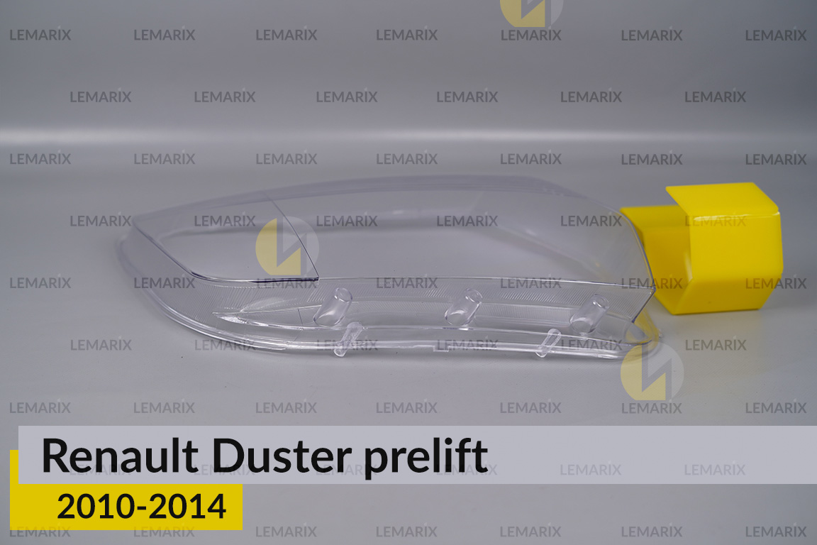 Скло фари Renault Duster (2010-2014) дорест праве