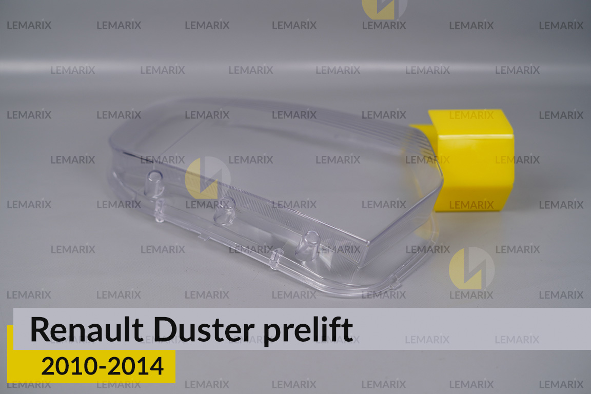 Скло фари Renault Duster (2010-2014) дорест праве