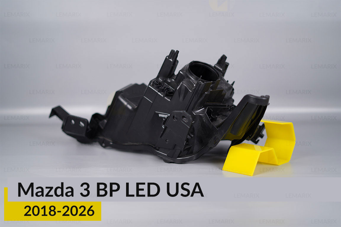 Корпус фари Mazda 3 BP LED USA (2018-2026) лівий