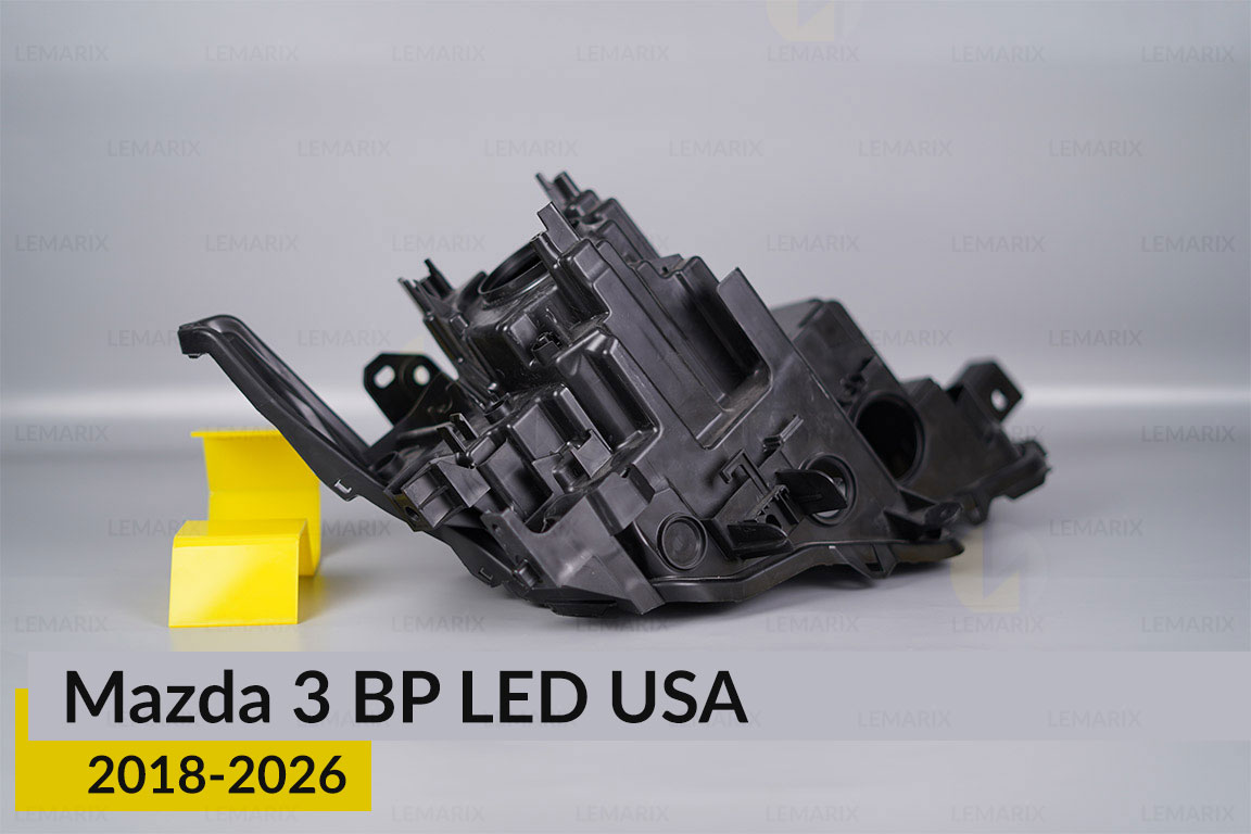 Корпус фари Mazda 3 BP LED USA (2018-2026) лівий