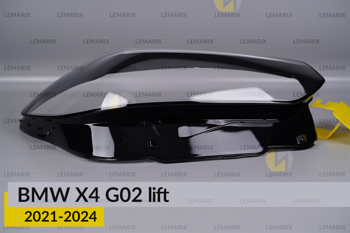 Скло фари BMW X4 G02 (2021-2024) рест праве