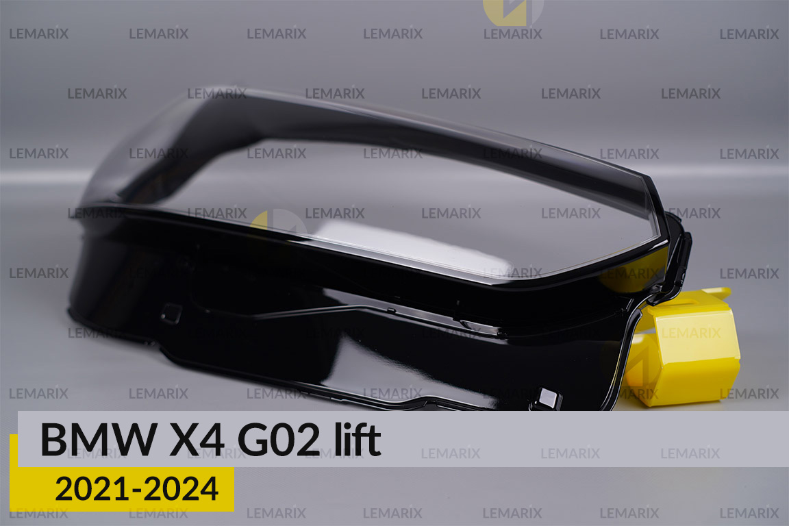 Скло фари BMW X4 G02 (2021-2024) рест праве