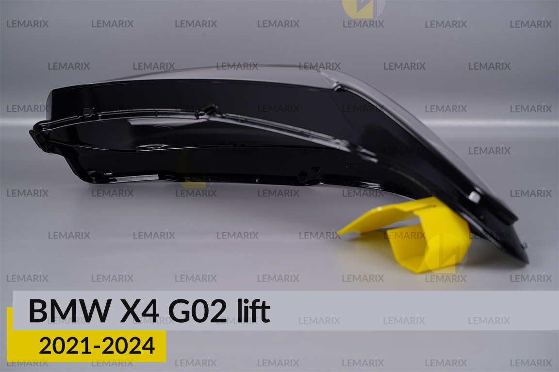 Скло фари BMW X4 G02 (2021-2024) рест праве