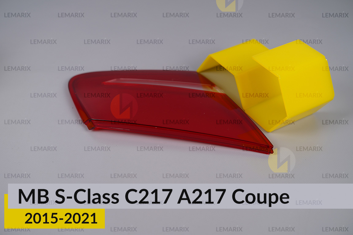 Стекло заднего фонаря внутреннее в крышке багажника Mercedes-Benz S-Class C217 A217 Coupe (2015-2021) левое