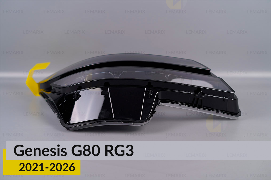 Скло фари Genesis G80 RG3 (2021-2026) праве
