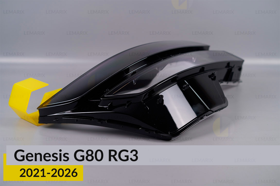 Скло фари Genesis G80 RG3 (2021-2026) праве