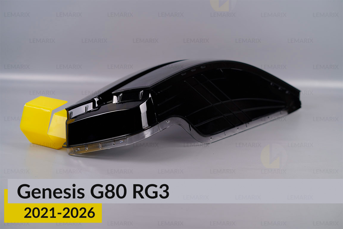 Скло фари Genesis G80 RG3 (2021-2026) праве