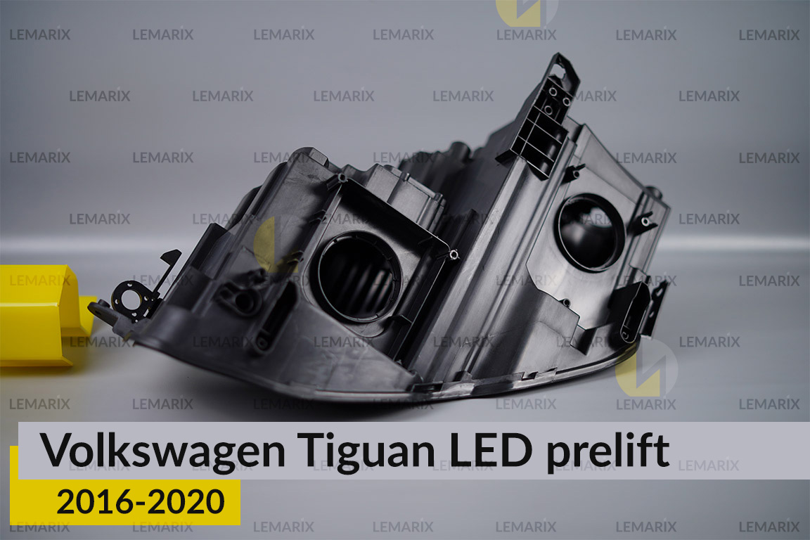 Корпус фари VW Volkswagen Tiguan LED (2016-2020) дорест правий