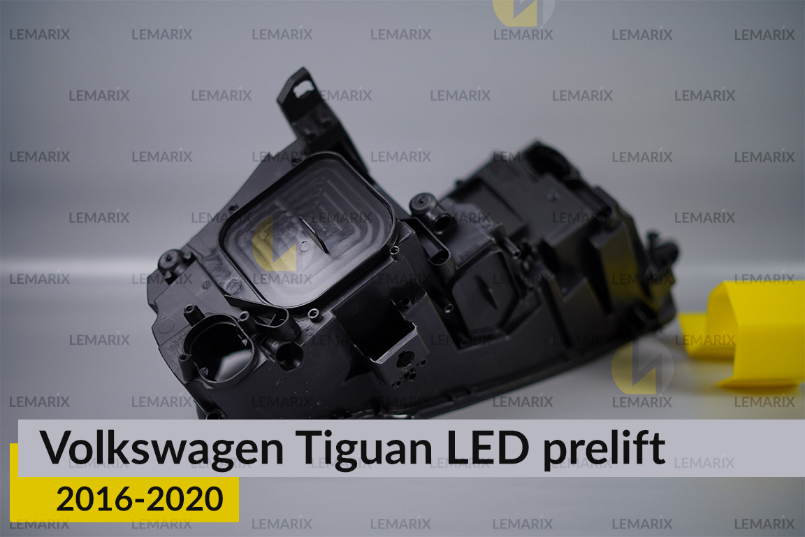 Корпус фари VW Volkswagen Tiguan LED (2016-2020) дорест правий