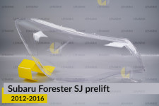 Скло фари Subaru Forester SJ (2012-2016) дорест праве