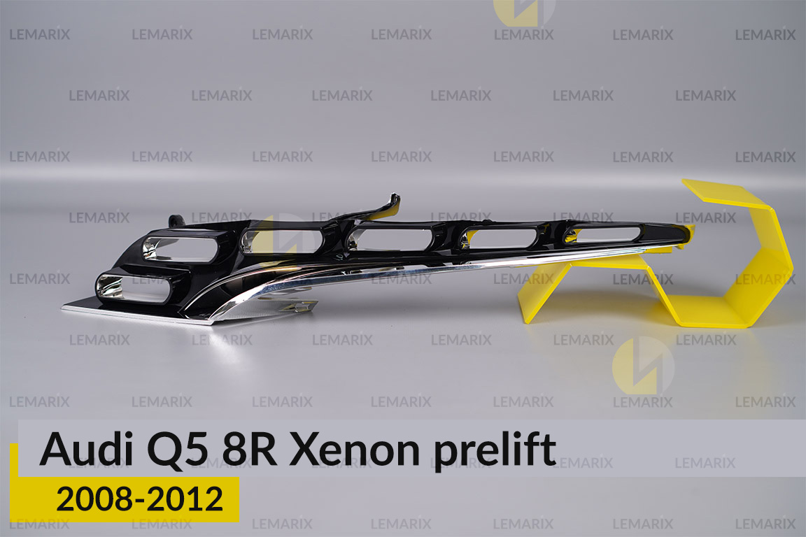 Декоративна маска верхня Audi Q5 8R Xenon (2008-2012) дорест ліва