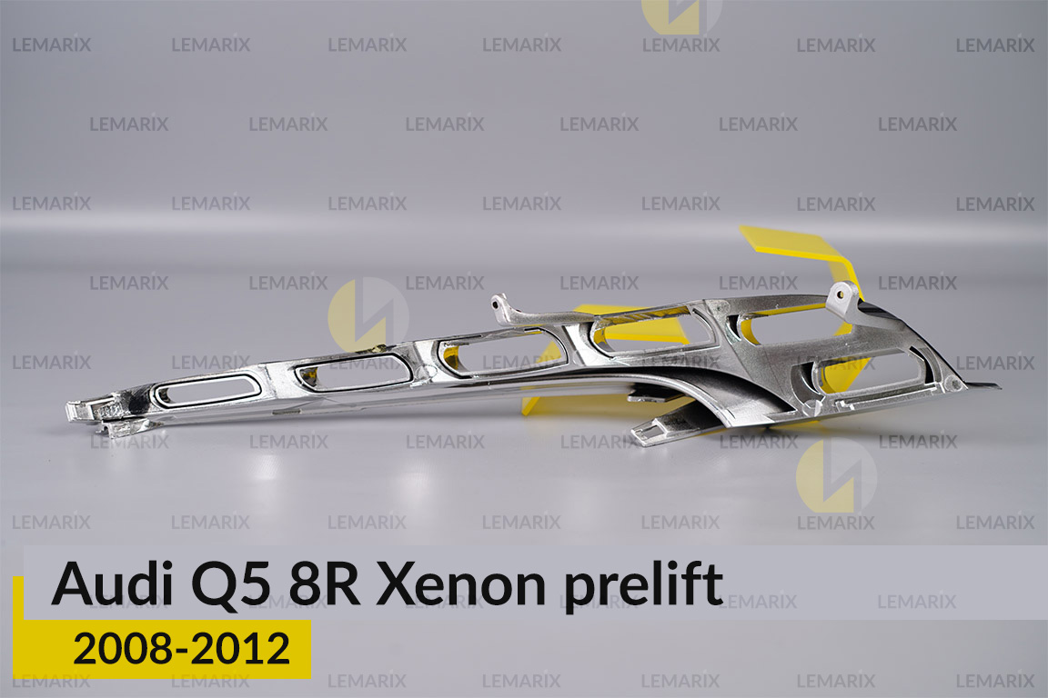 Декоративна маска верхня Audi Q5 8R Xenon (2008-2012) дорест ліва