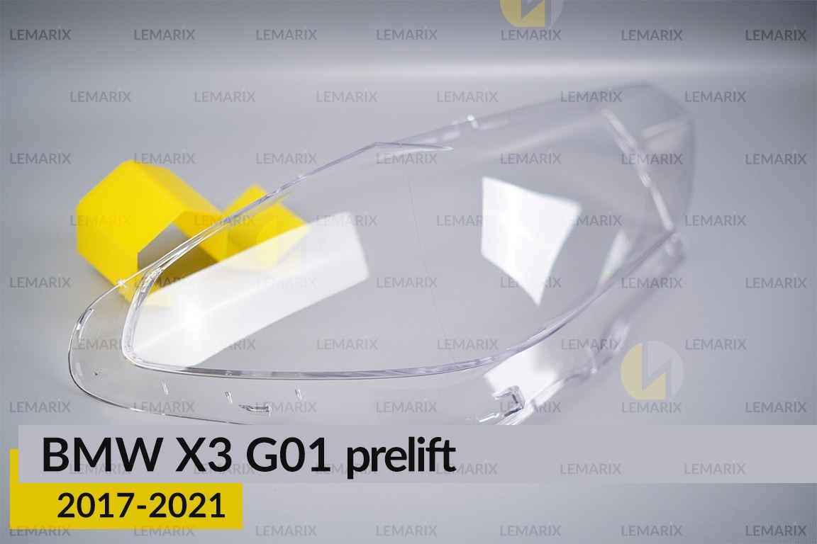 Скло фари BMW X3 G01 (2017-2021) дорест праве