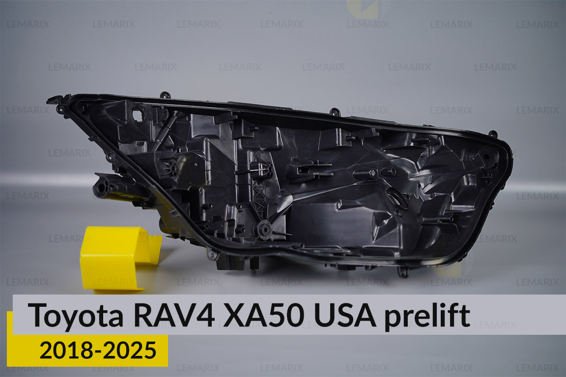 Корпус фари Toyota RAV4 XA50 USA (2018-2026) дорест правий