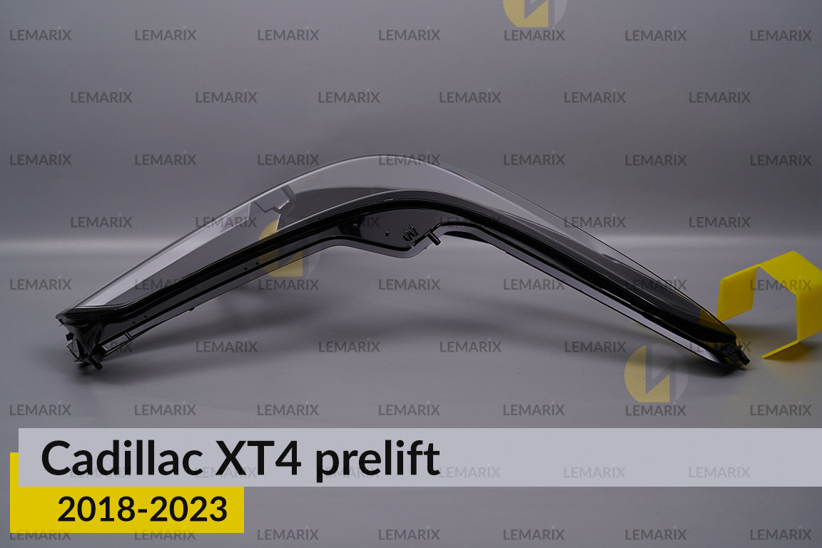 Скло фари Cadillac XT4 (2018-2023) дорест ліве