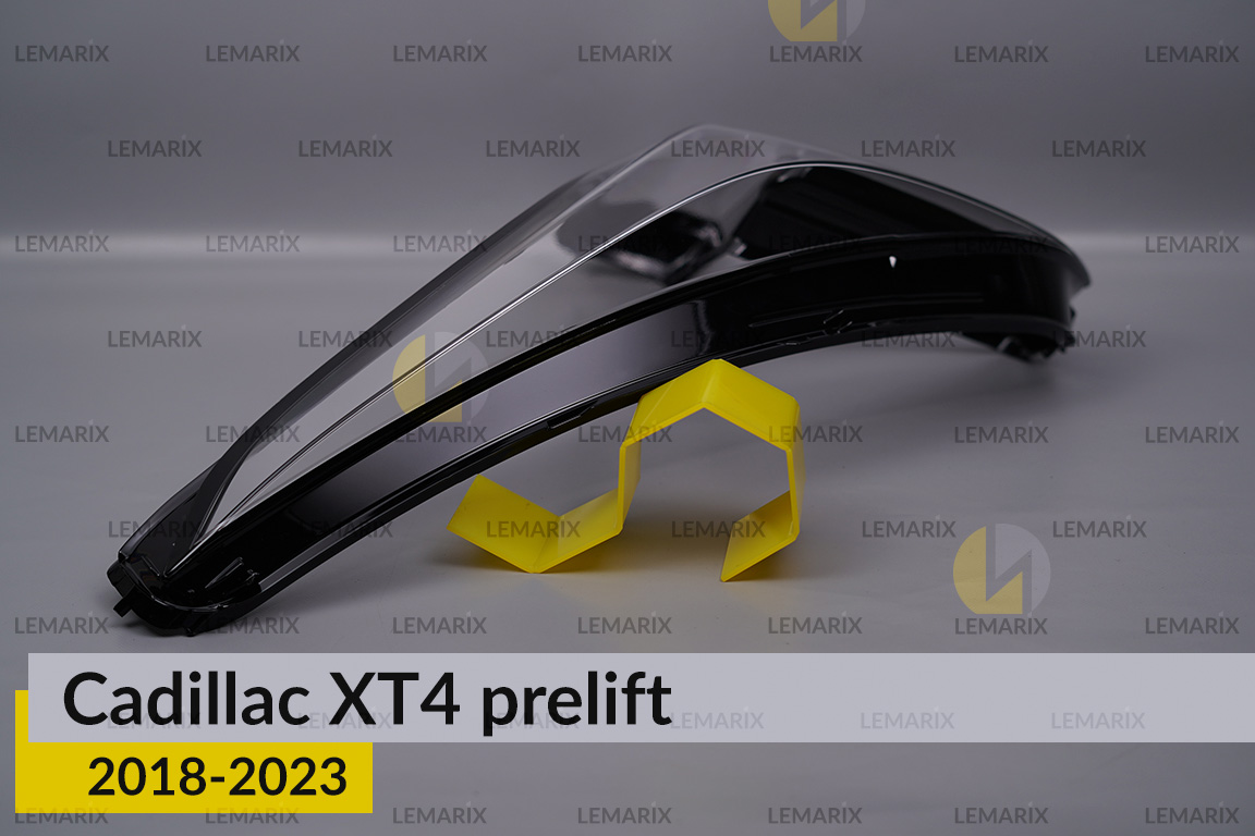 Скло фари Cadillac XT4 (2018-2023) дорест ліве