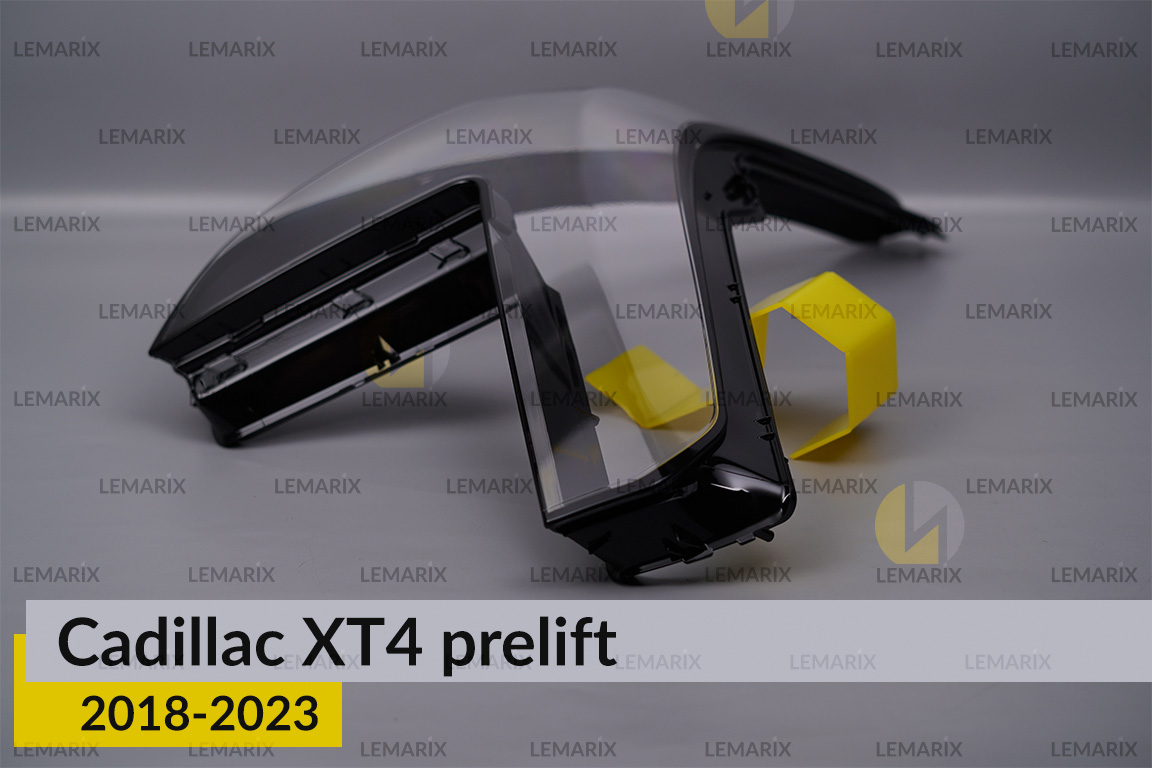 Скло фари Cadillac XT4 (2018-2023) дорест ліве