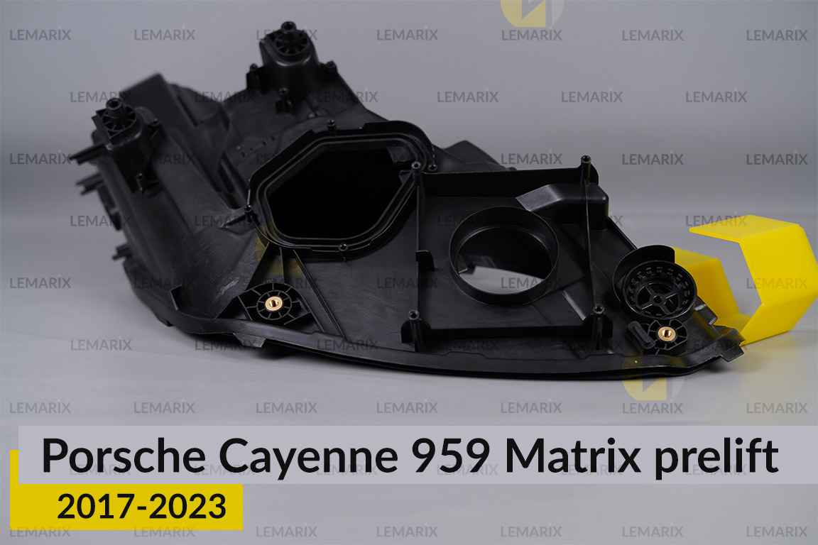 Корпус фари Porsche Cayenne 959 Matrix (2017-2023) дорест лівий