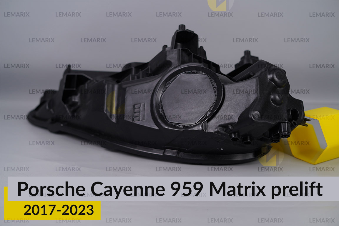 Корпус фари Porsche Cayenne 959 Matrix (2017-2023) дорест лівий